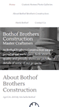 Mobile Screenshot of bothofbrothersconstruction.com