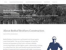 Tablet Screenshot of bothofbrothersconstruction.com